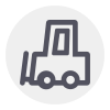 the cart icon to show the application of Mechinery & Equipment field