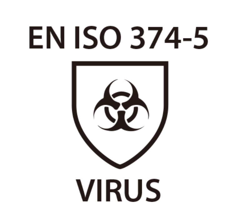 EN ISO 374-5 ICON