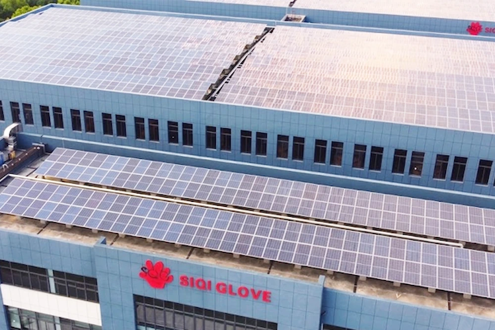 SQG’s 6,800m2 rooftop solar array and saddle-shaped roof saving 50,000 kWh and reducing 1,795 tons of CO2 annually.