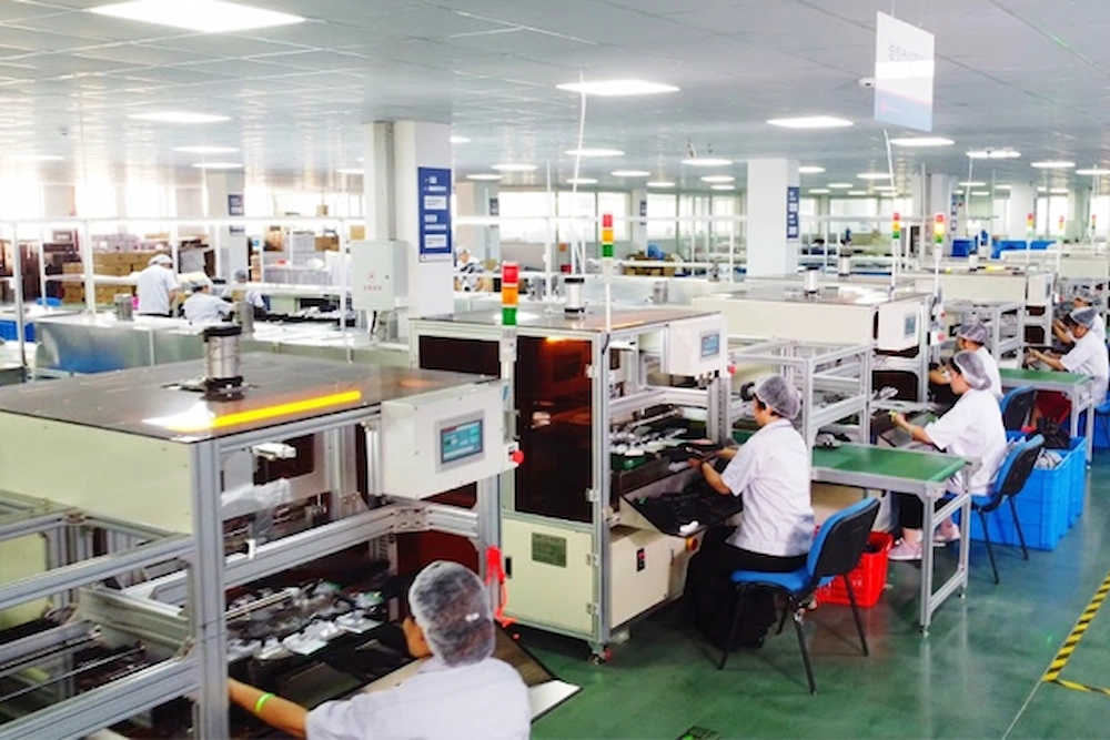 SQG large-scale standardized finishing workshop and organized packing area