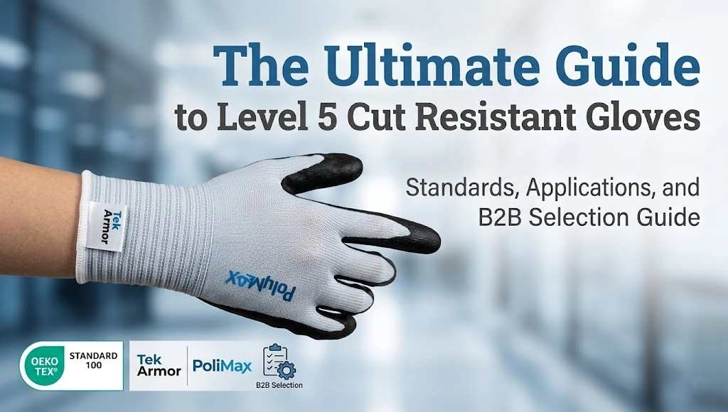 The ultimate B2B guide to choosing level 5 cut resistant gloves for industrial workplace safety