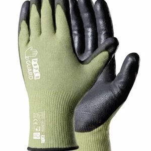 SQG EZK4-320-BIO 18G PaperGuard TekArmor ANSI A4 cut resistant gloves with Bio-EzGrip coating